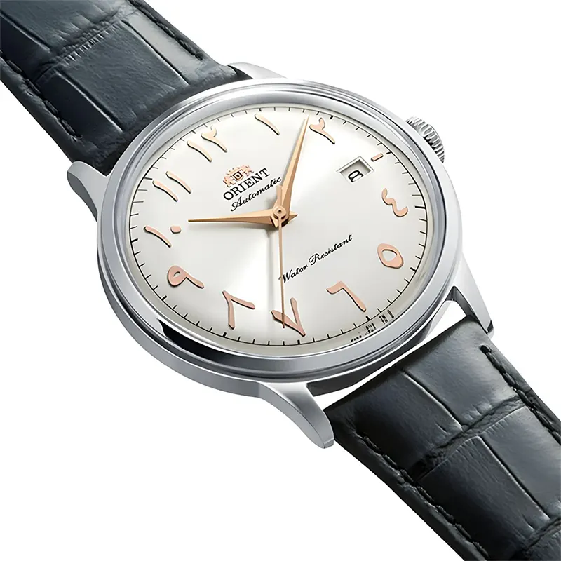Orient Bambino V2 Arabic White Dial Men's Watch- RA-AC0038S